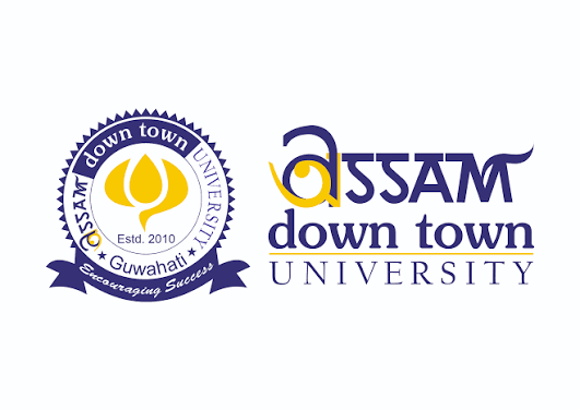 Assam Down Town University Logo